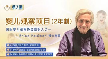 （第3期）【＜婴儿观察＞两年制项目】国际婴儿观察协会（AIDOBB）认证 | 线上课程×288学时